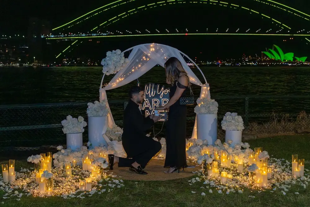 blues proposal at blues point reserve sydney, where to propose in sydney