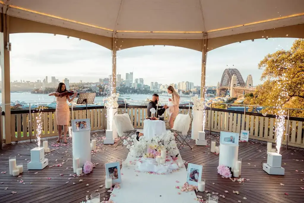Outdoor proposals - best places to propose in Sydney