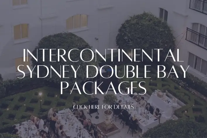 intercontinental sydney double bay proposal packages