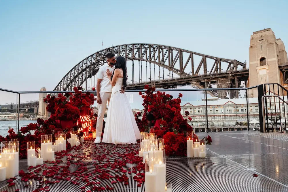 Jamil and Toni's Sydney Harbour Bridge proposal