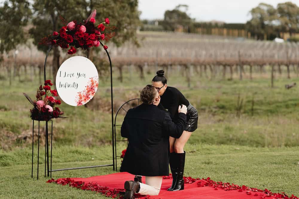 Rosy Red Outdoor Adelaide Proposal