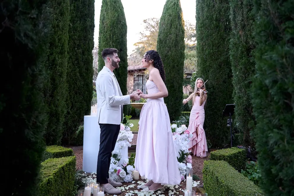 garden proposal, proposal ideas for shy couples blog