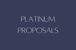 VIP service for ultra luxe proposals over $20,000. Click here to find out more.